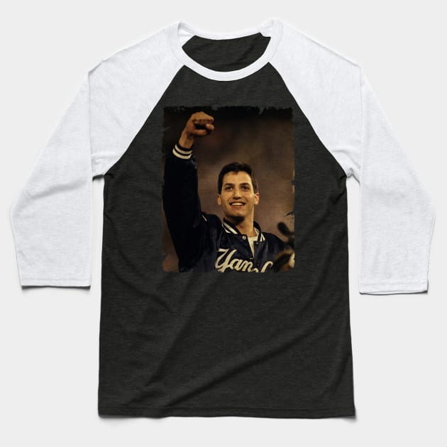Andy Pettitte in New York Yankees Baseball T-Shirt by SOEKAMPTI